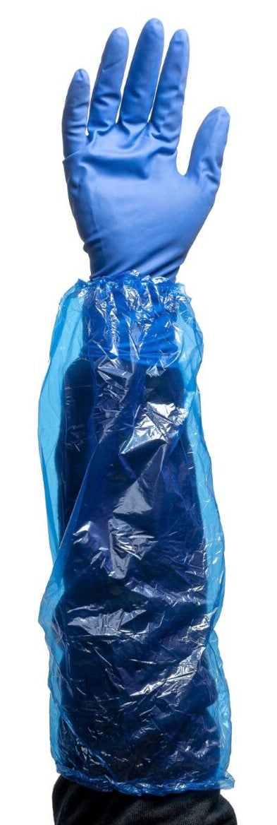 Polyethylene Sleeve Covers - Blue, 200mm x 400mm x 20mu (1600)
