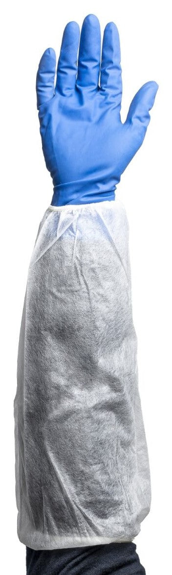 Polypropylene Sleeve Covers - White, 200mm x 400mm x 25gsm (400)