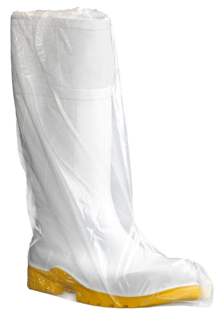 Polyethylene Boot Covers - Clear, 510mm x 70mu (250)