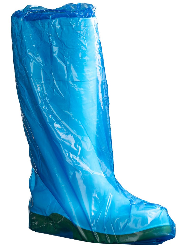 Polyethylene Boot Covers - Blue, 510mm x 70mu (250)