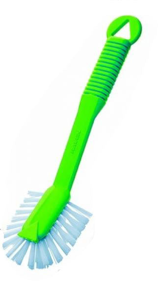 Radial Dish Brush - Green, Front Scraper (12)