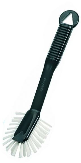 Radial Dish Brush - Black, Front Scraper (12)