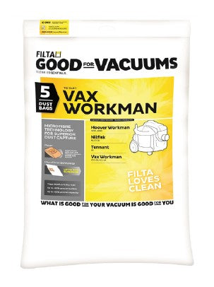 Pacvac SMS Vacuum Bag - White, For Glide Models (5)