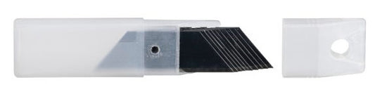 Retractable Blades - Black, SK2 Steel, 19mm x 61mm x 0.6mm (10)