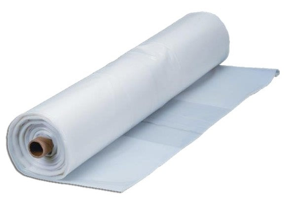SWS Polyethylene Sheet - Clear, 4m x 25m x 200mu (1) 50% Recycled