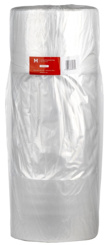 POR Gusseted Polyethylene Bag - Clear, 650mm x 350mm x 1200mm x 35mu (250)