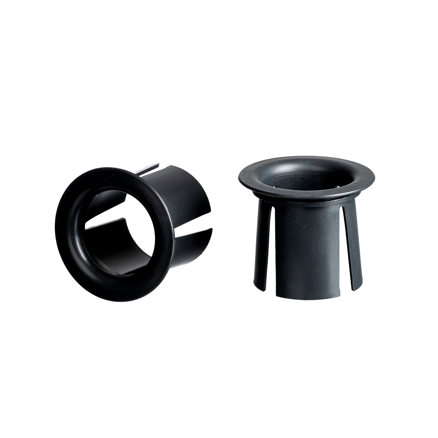 Plastic Hand Stretch Film End Caps - Black, Fits All Rolls (2)