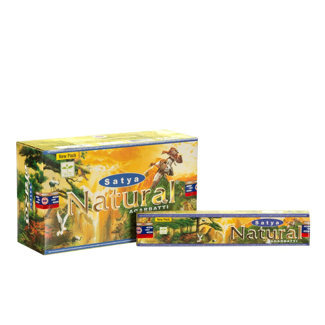 Satya Natural Masala Incense 15g – Box of 12