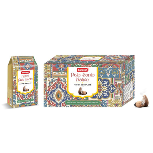 Sandesh Backflow Cones - Native Palo Santo (10 cones)