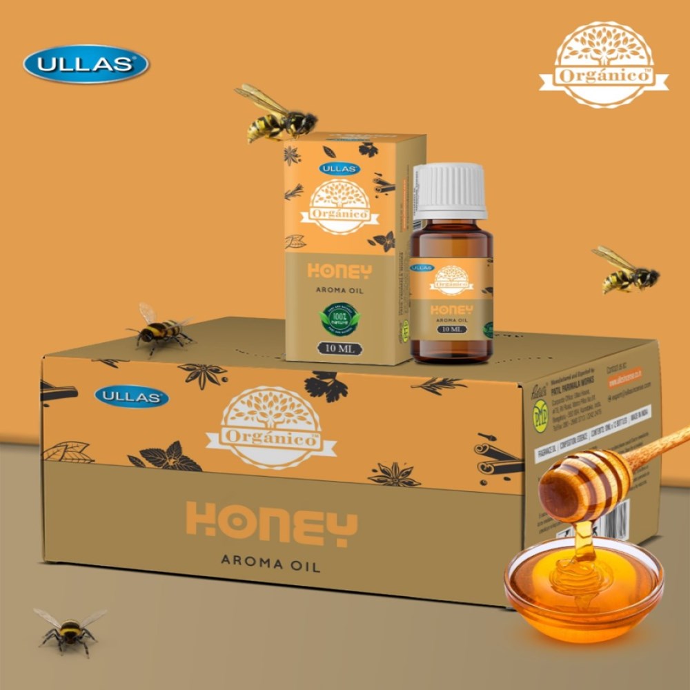 Organico Fragrance Oil 10ml - Honey
