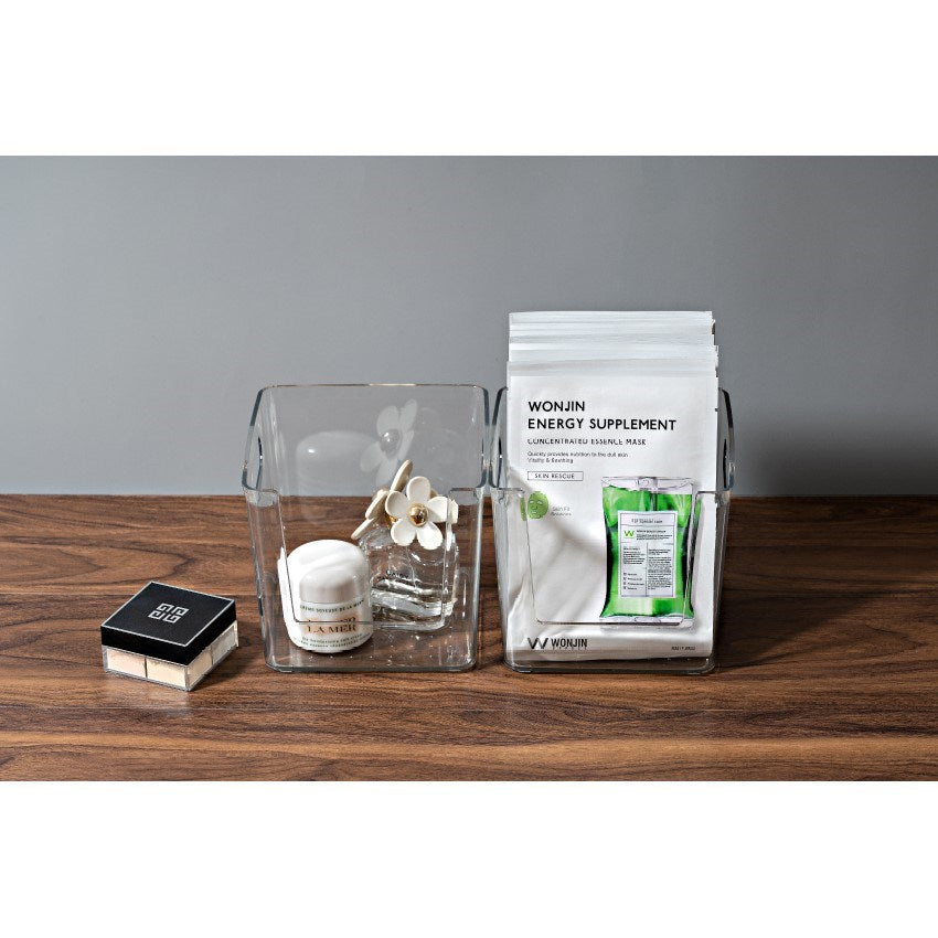 U shaped square cosmetics storage box - 16.5*16...