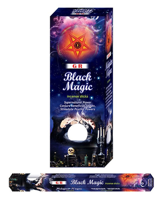 Incense Hexa - Black Magic (20Sticks)