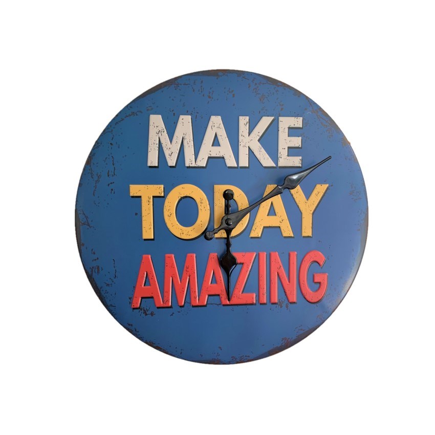 Metal Wall Clock - MTA