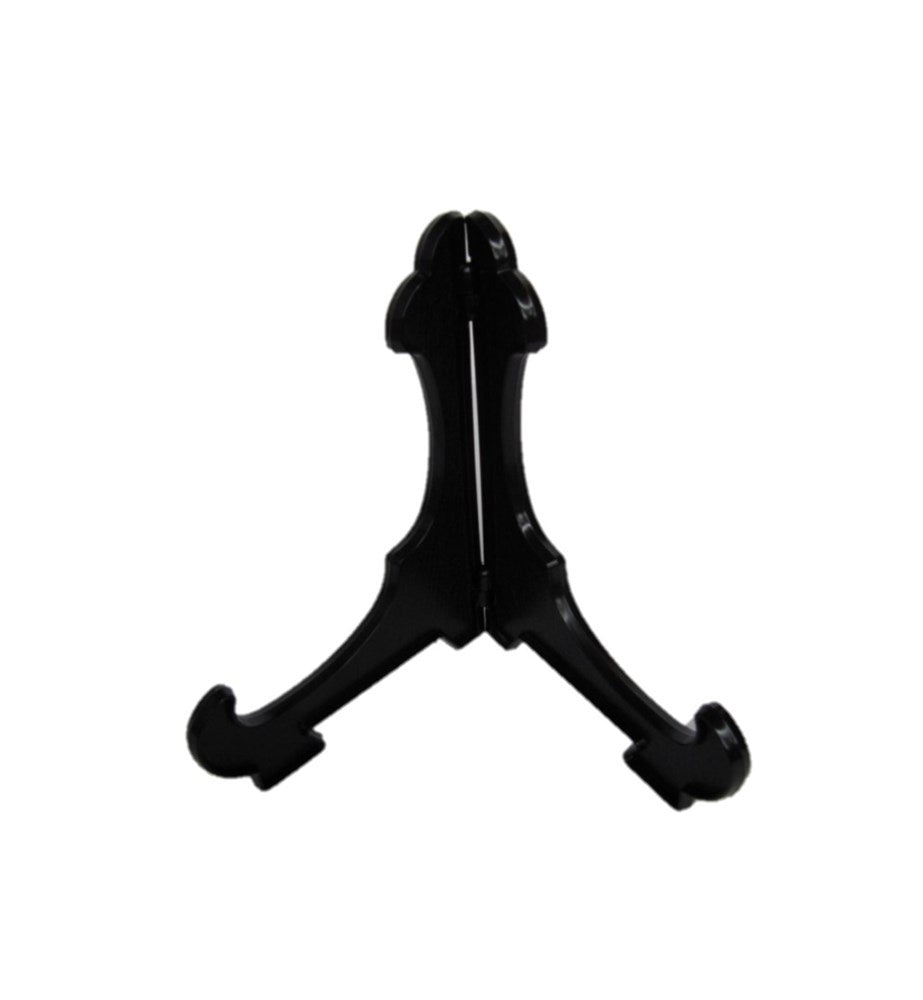 Black Plate Holder Easel 7"