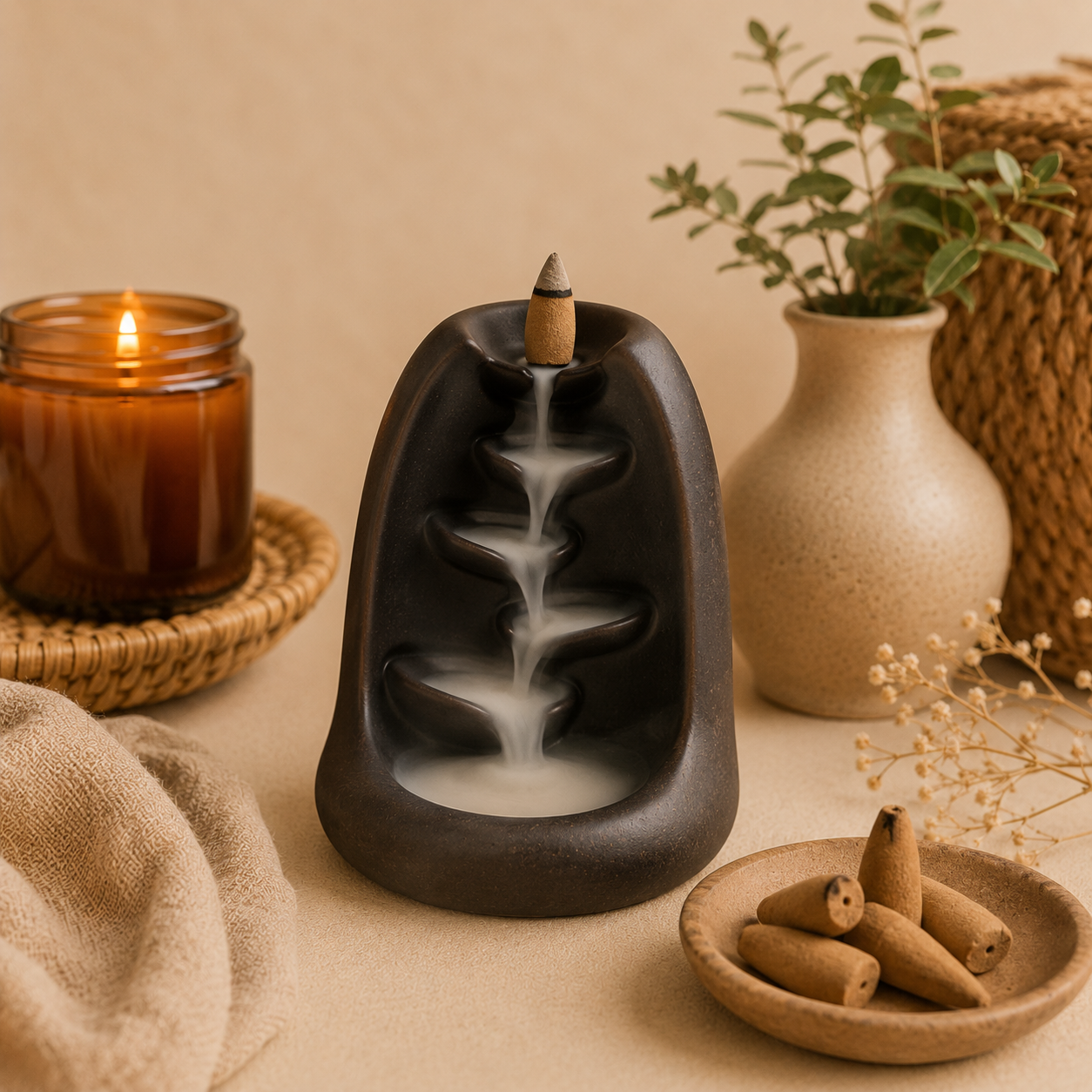 Backflow Incense Cones