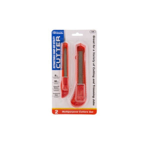 BAZIC Jumbo & Mini Multipurpose Cutter set (2/Pack) (Product of USA)