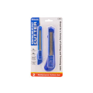 BAZIC Jumbo & Mini Multipurpose Cutter set (2/Pack) (Product of USA)