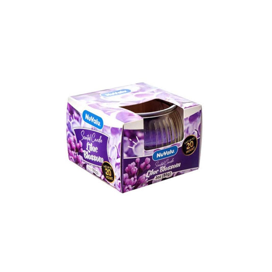 NUVALU - Glass Jar Candle Lilac Blossom
