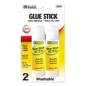 BAZIC Glue Stick -1.27 oz (36g) (Product Of USA)