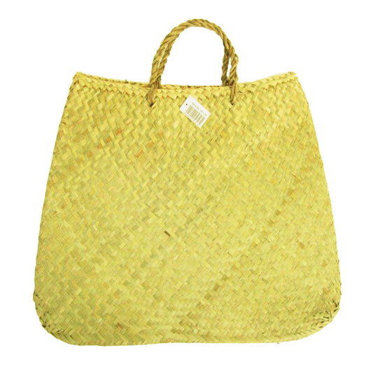 Flax/Seagrass Kete Bag 20x23cm