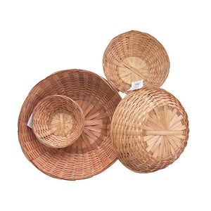 Bamboo Round Basket (S)  20x6cm