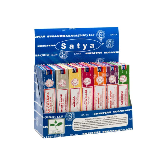 Satya Assorted 15 gms x 42 box(3.5 dozen)
