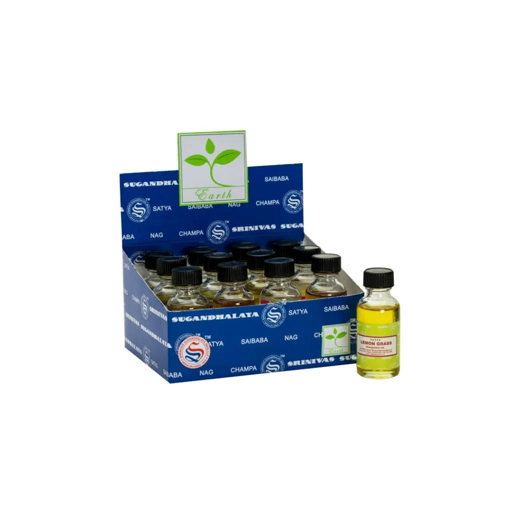 Satya Fragrance Oil - Lemon Grass 15ml