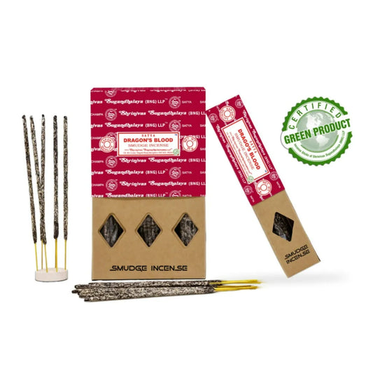 Satya Perfumed Smudge Incense - Dragon's Blood 25gm