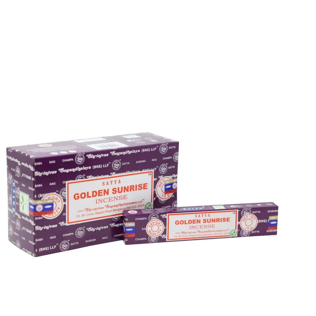 Satya Masala Incense - Golden Sunrise 15 Gms