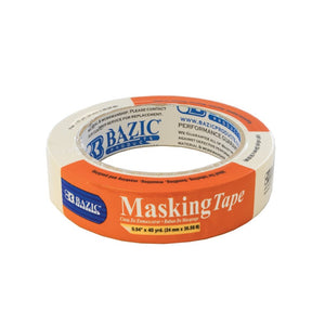 BAZIC 24mm x 40yds General Purpose Masking Tape (Product Of USA)