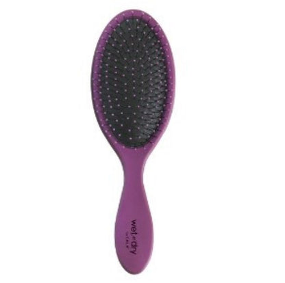 CALA WET-N-DRY HAIR BRUSH-PURPLE  (Product Of USA)