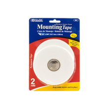 Load image into Gallery viewer, BAZIC Double Sided Foam Mounting Tape (2/Pack) (Product Of USA)
