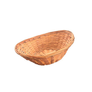 Bamboo Oval Basket 15x25x7