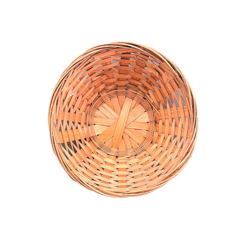 Bamboo Round Basket (S)  20x6cm