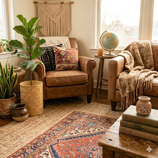 Bamboo Woven Basket/Bin - Large