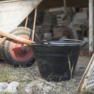 ITALIAN BRICKLAYER BUCKET - BLACK