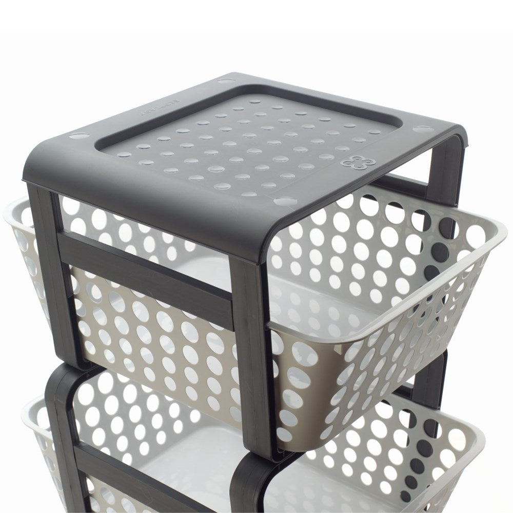 MODULA ITALIAN STORAGE TROLLEY WITH WHEELS - IC...