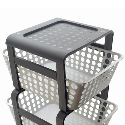 MODULA ITALIAN STORAGE TROLLEY WITH WHEELS - IC...