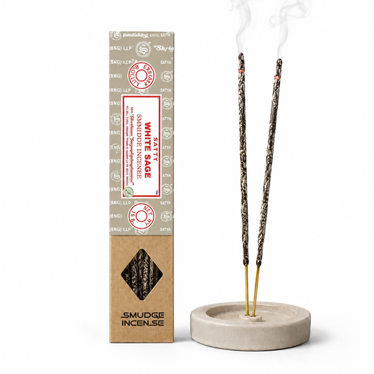 Satya Perfumed Smudge Incense - White Sage 25gm