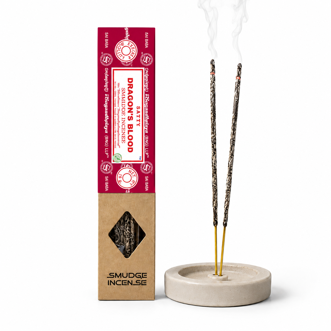 Satya Perfumed Smudge Incense - Dragon's Blood 25gm