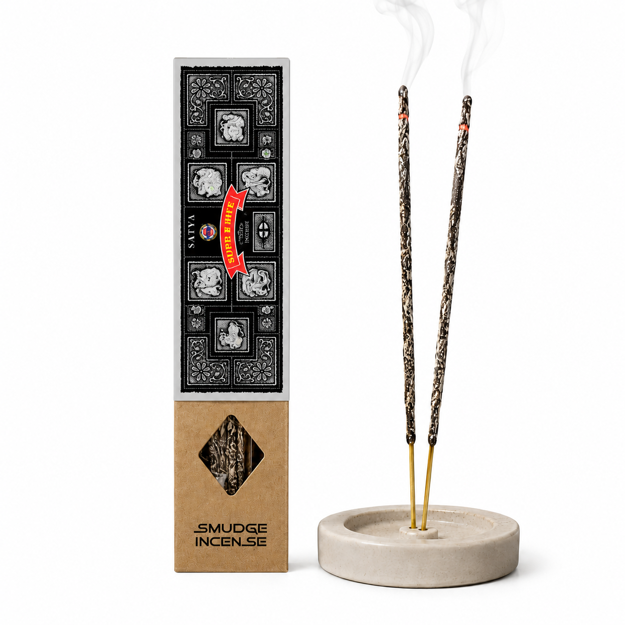 Satya Perfumed Smudge Incense - Superhit 25gm
