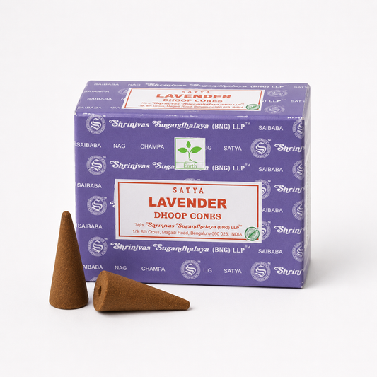 Satya Dhoop Cones - Lavender