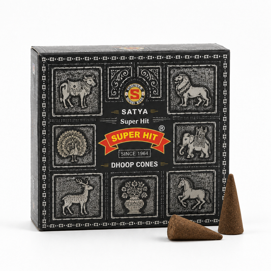 Satya Dhoop Cones - Super Hit (12 cones)