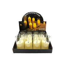 Load image into Gallery viewer, LED Clear Candle - Cream - 10.5cm
