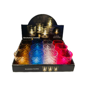 LED Crystal Tealight Candle - 5.5Cm