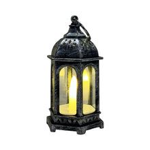 Load image into Gallery viewer, LED Rustic Lantern/Candle 17cm
