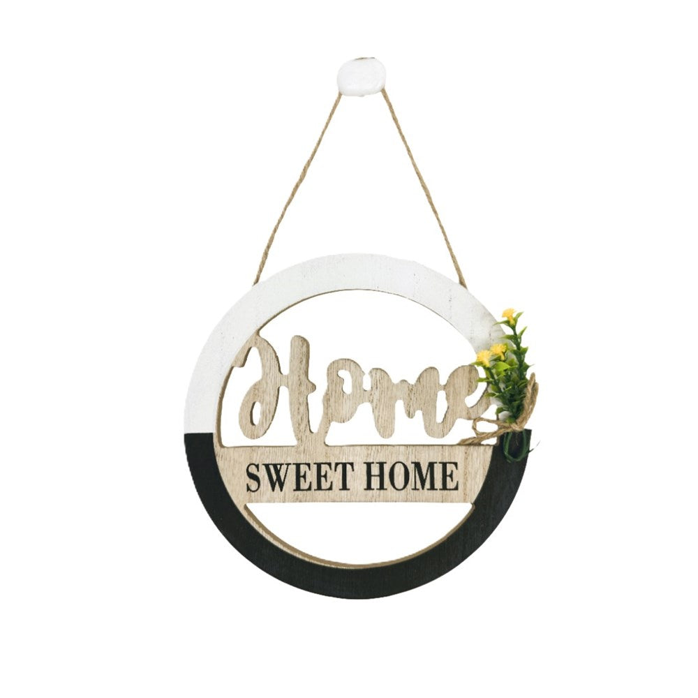 Wood Wall Hanging - Home Sweet Home