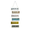 Wood Wall Hanging - Rules Of life