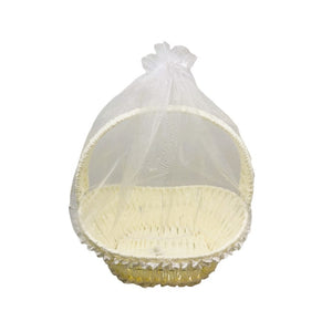 Gift Basket with net - Oval (M)