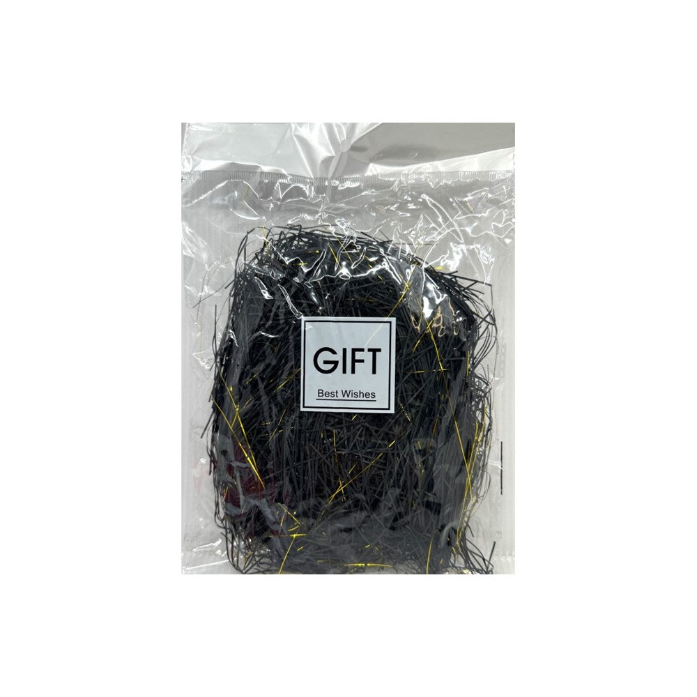 Gift Box Filler - Shred Paper Strings - Black